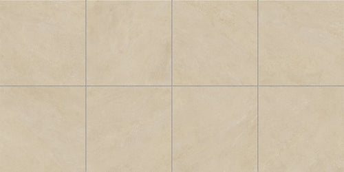 Tycoon 32x32 Matte Porcelain Tile in Buff