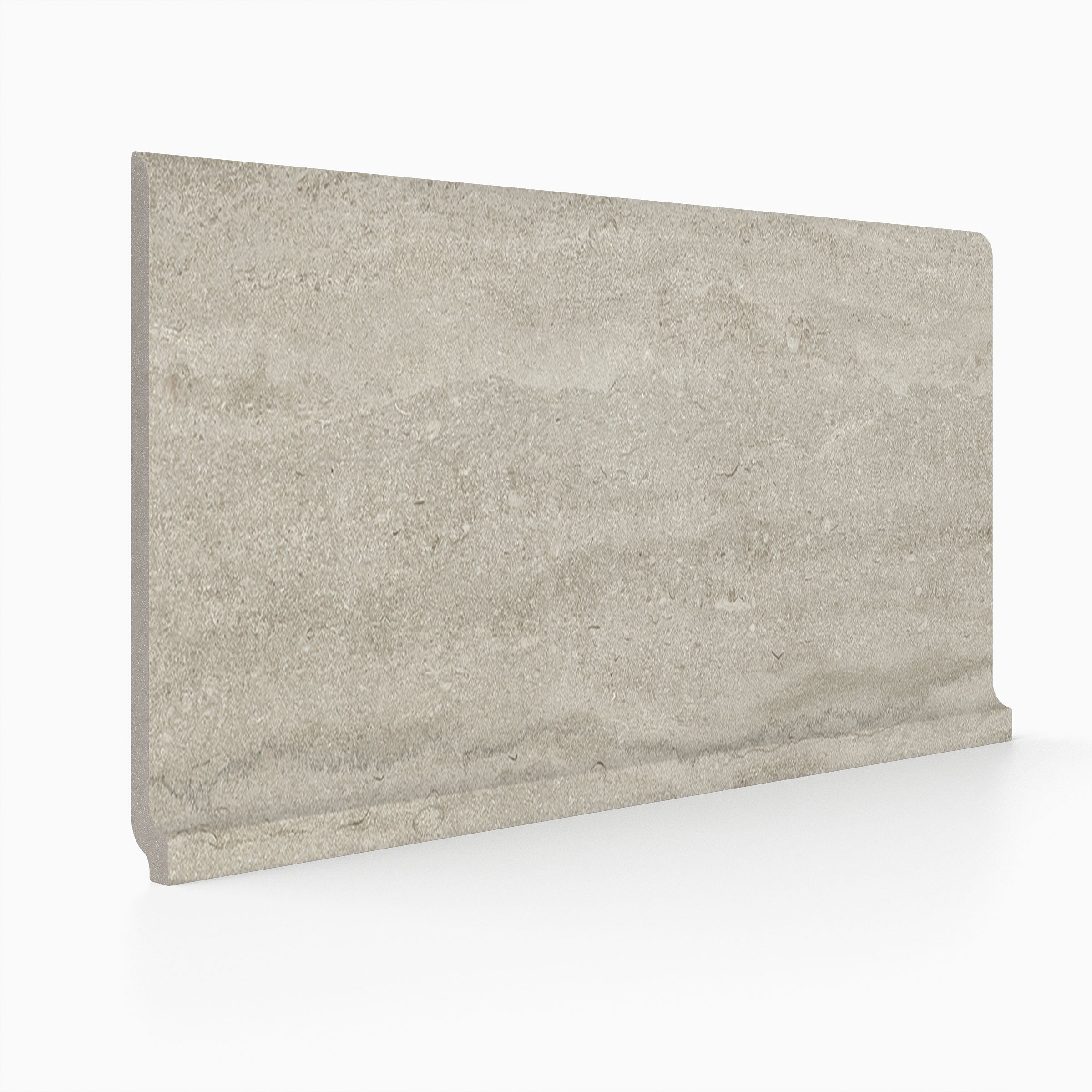 EcoStone 6x12 Matte Porcelain Cove Base Tile in Vein-Cut Mist