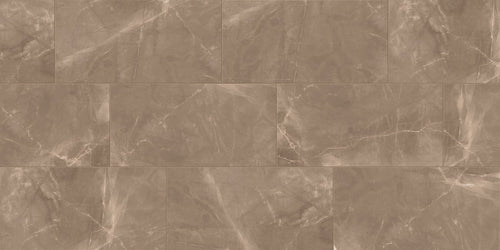 Luxury 12x24 Polished Porcelain Tile in Amani Bronze