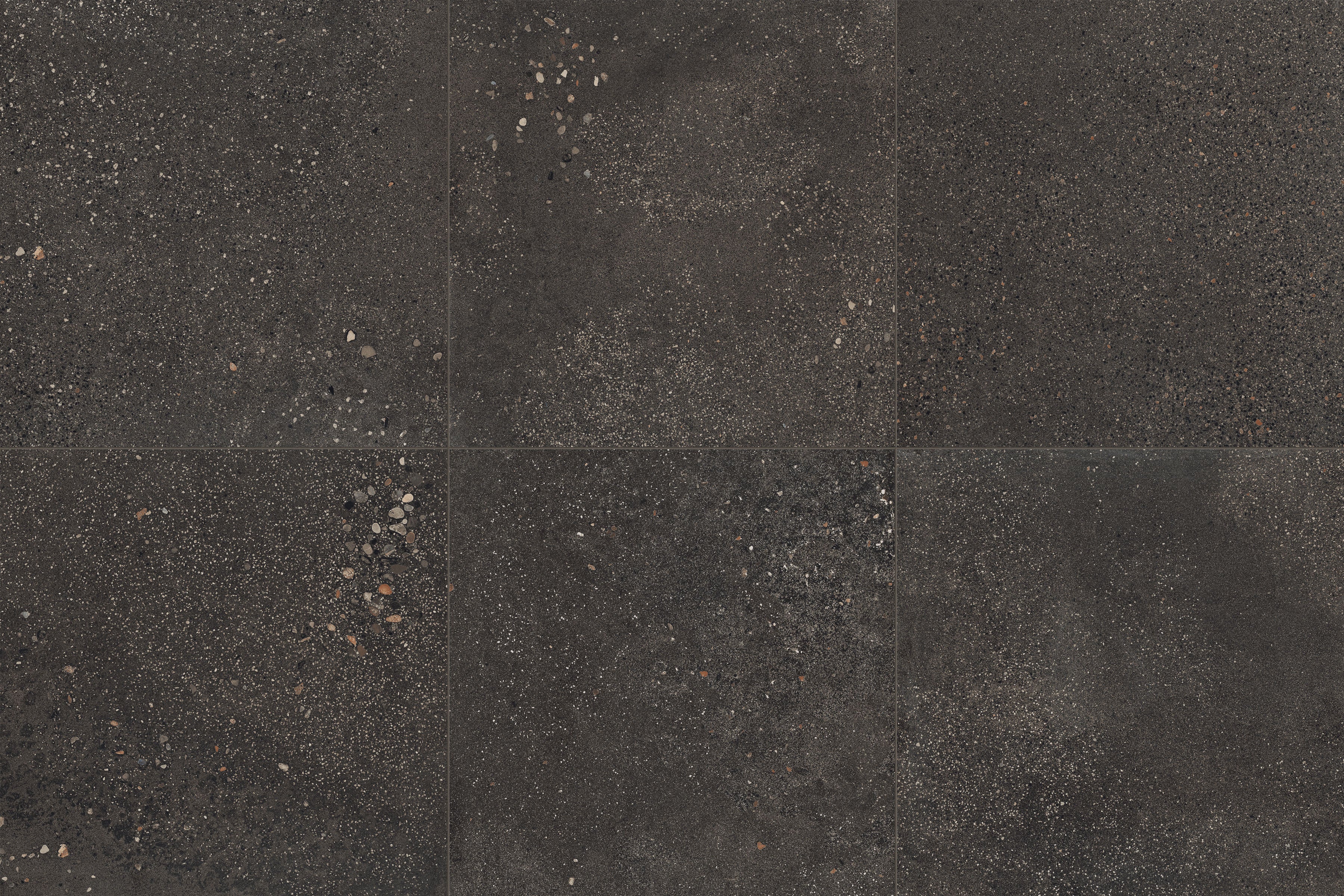 Area 51 24x24 Grip Porcelain 2cm Paver Tile in Black