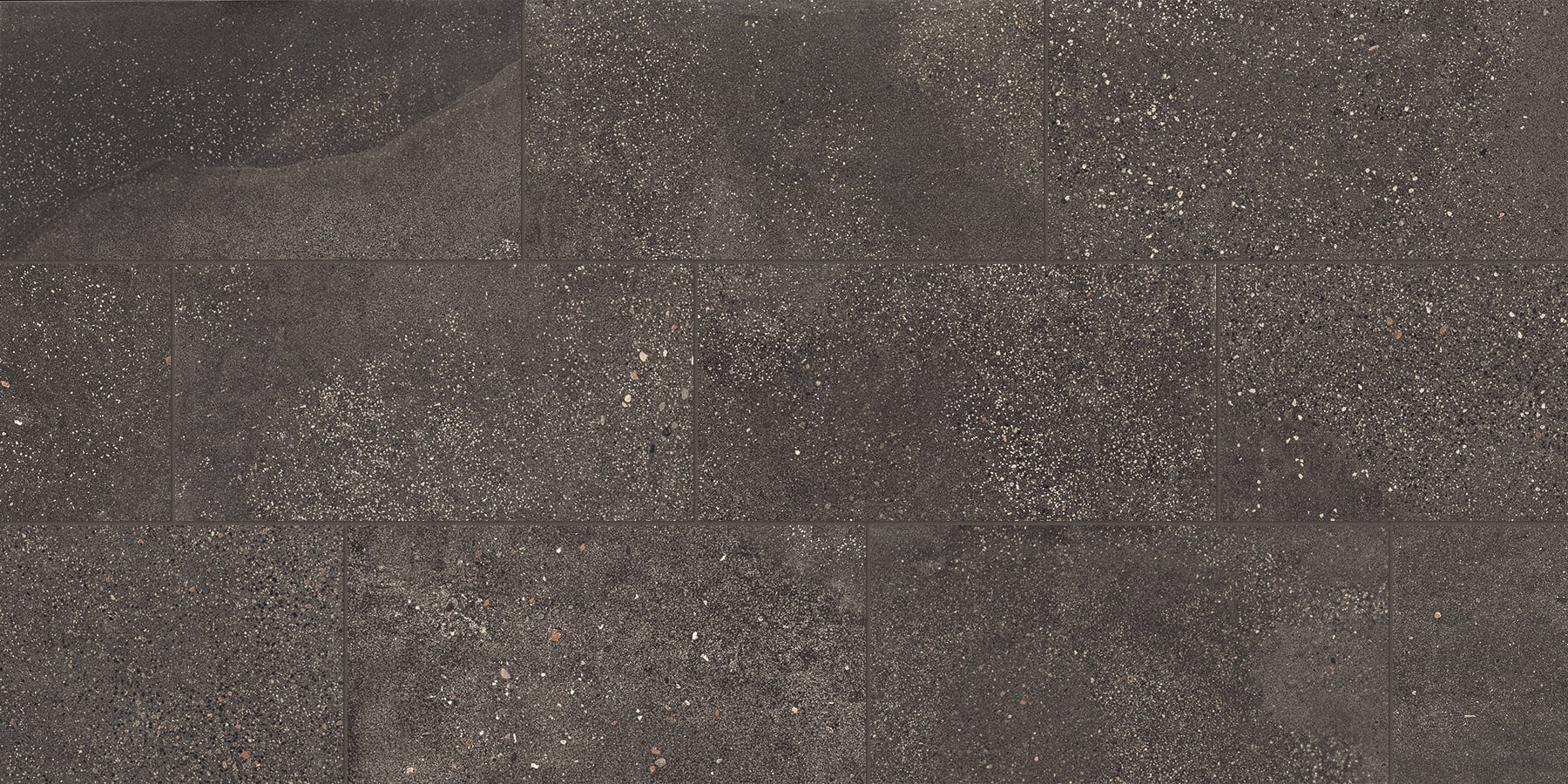 Area 51 12x24 Matte Porcelain Tile in Black