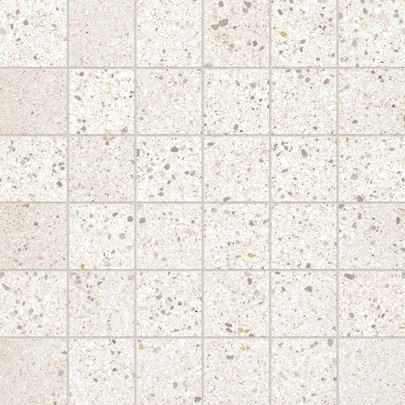 Area 51 2x2 Matte Porcelain Mesh Mosaic Tile in White