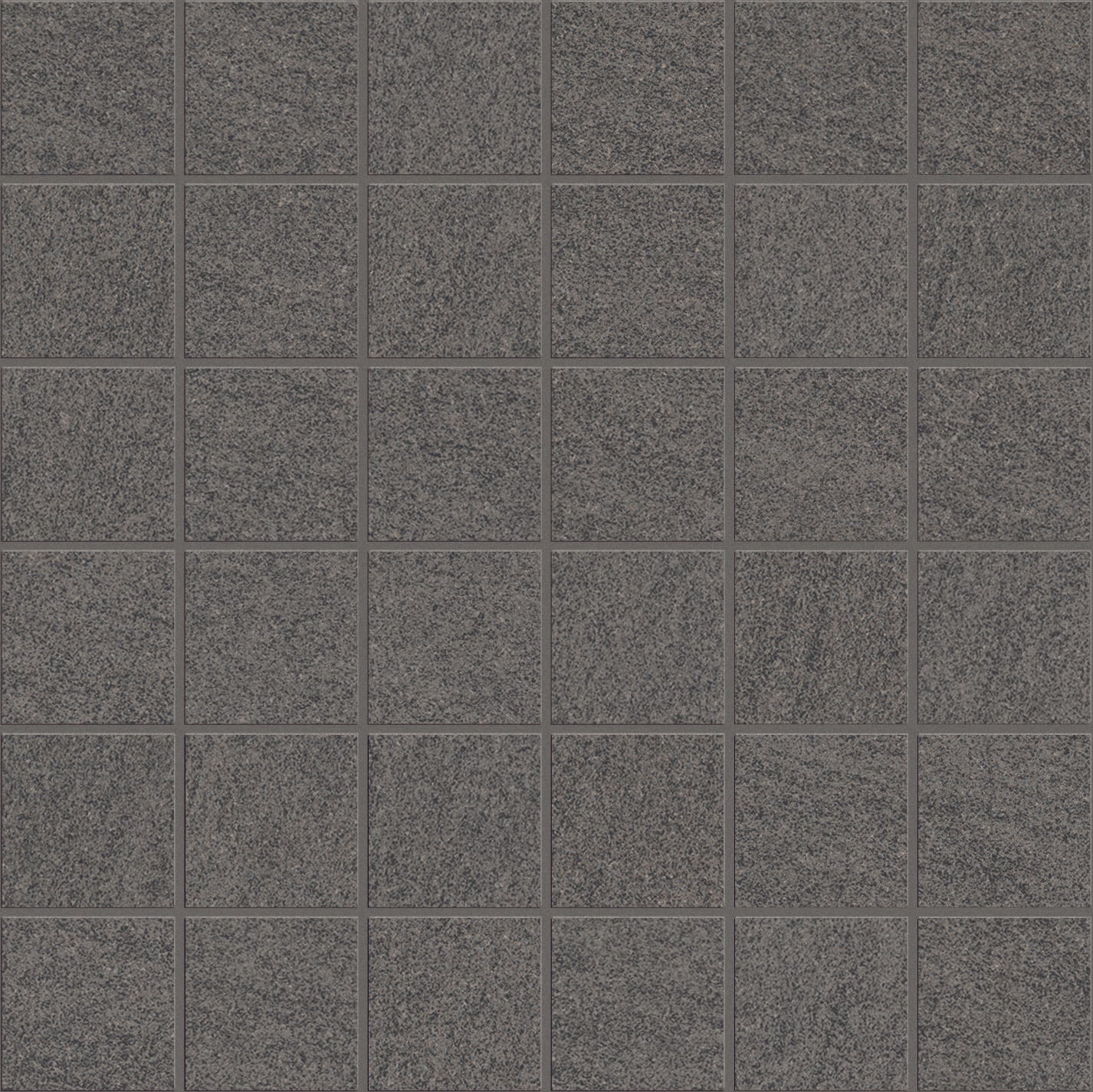 Basalt 2x2 Matte Porcelain Mesh Mosaic Tile in Dark Grey