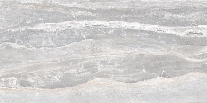 Breccia 12x24 Matte Porcelain Tile in Silver