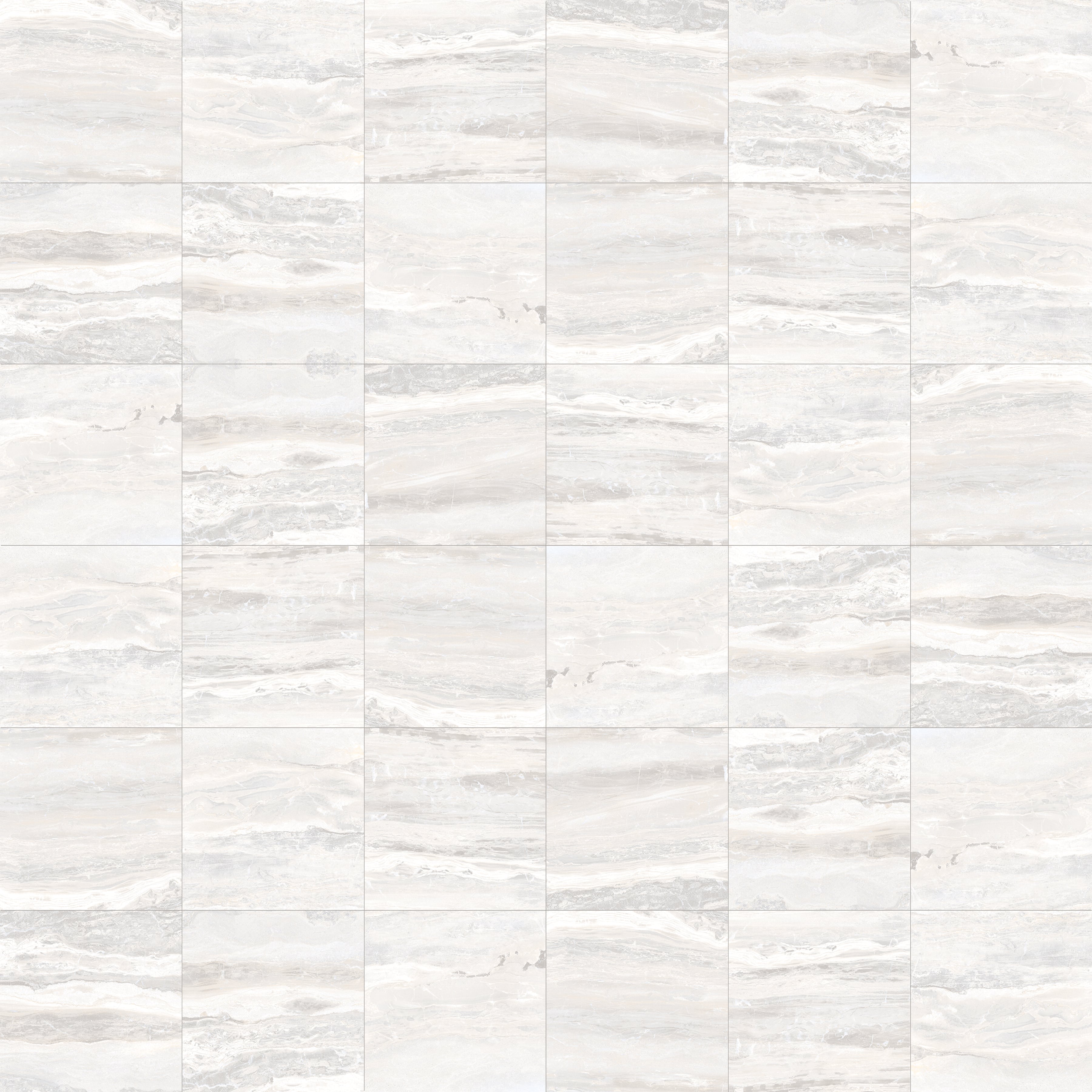 Breccia 2x2 Matte Porcelain Mesh Mosaic Tile in White