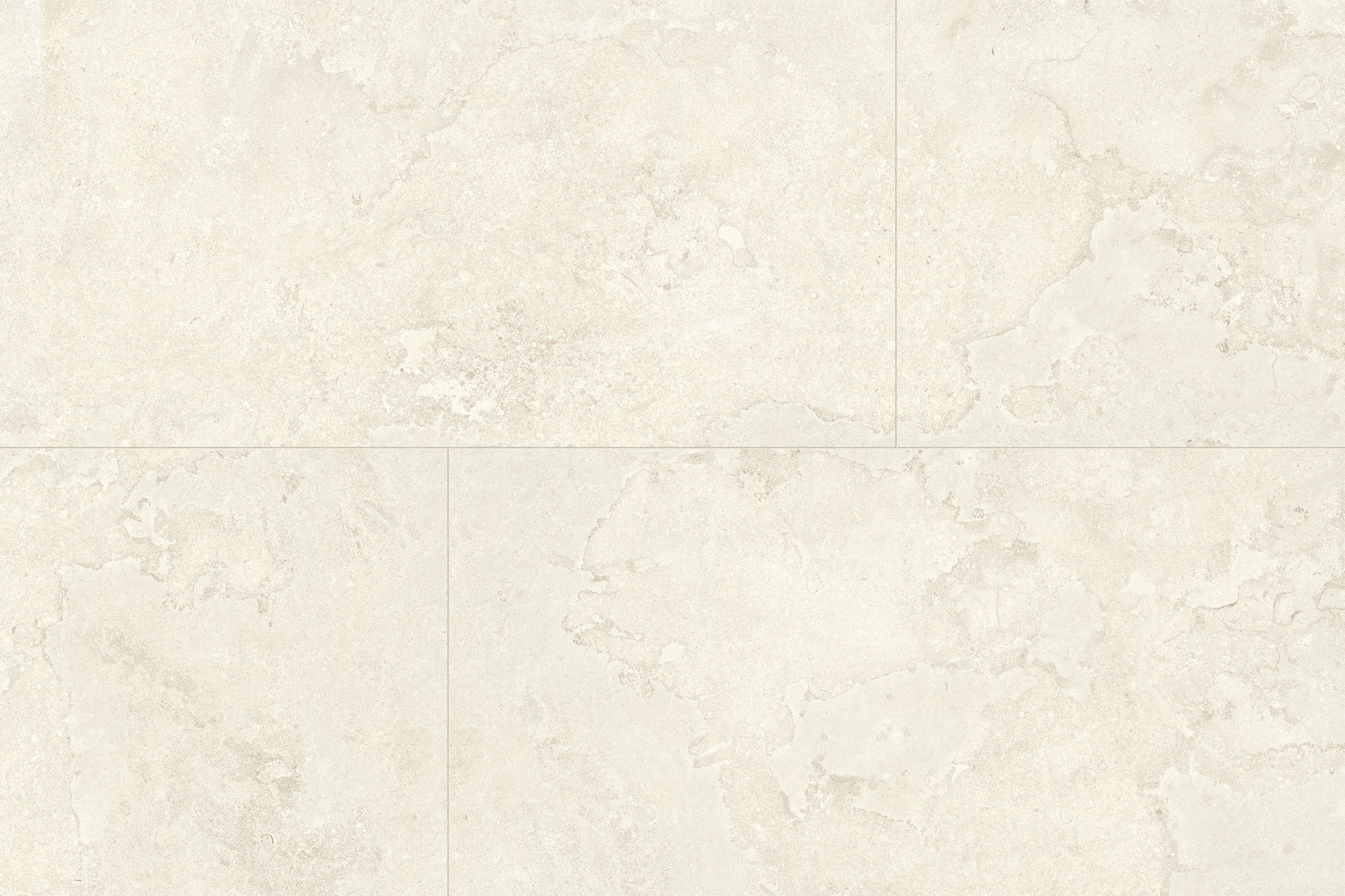 EcoStone 24x48 Matte Porcelain Tile in Cross-Cut Fog