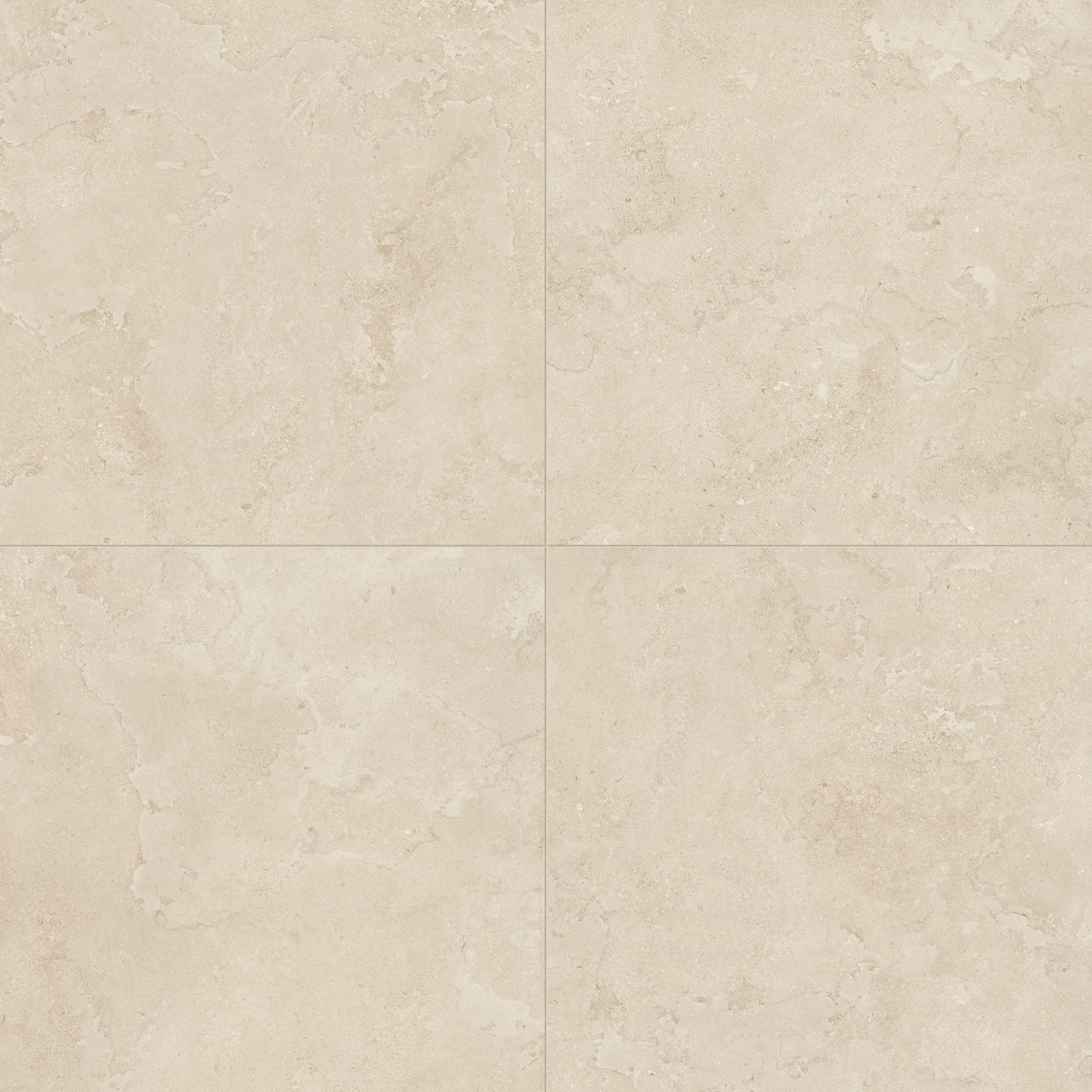 EcoStone 48x48 Matte Porcelain Tile in Cross-Cut Jute