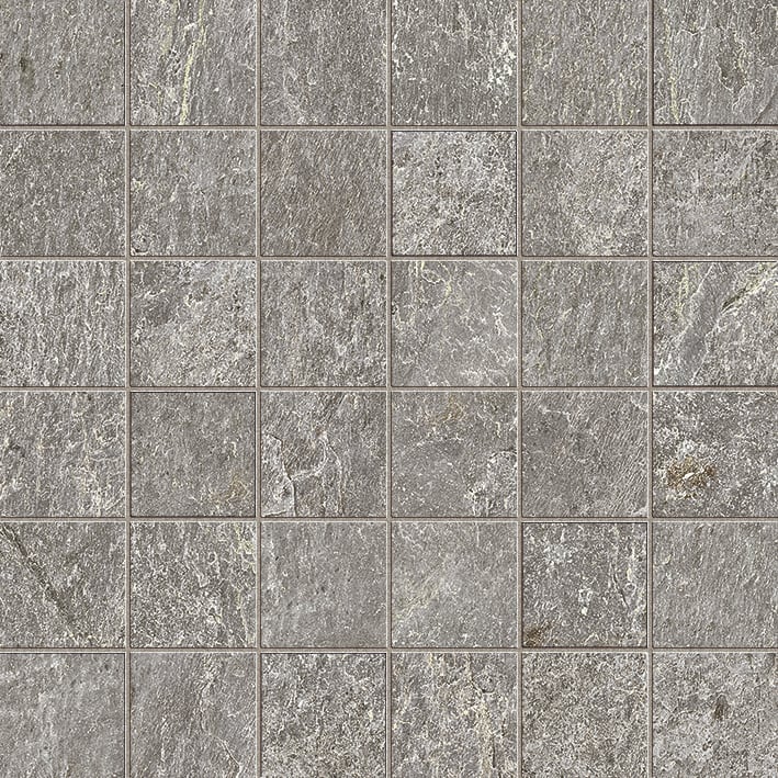 Farmhouse Living 2x2 Matte Porcelain Mesh Mosaic Tile in Millstone