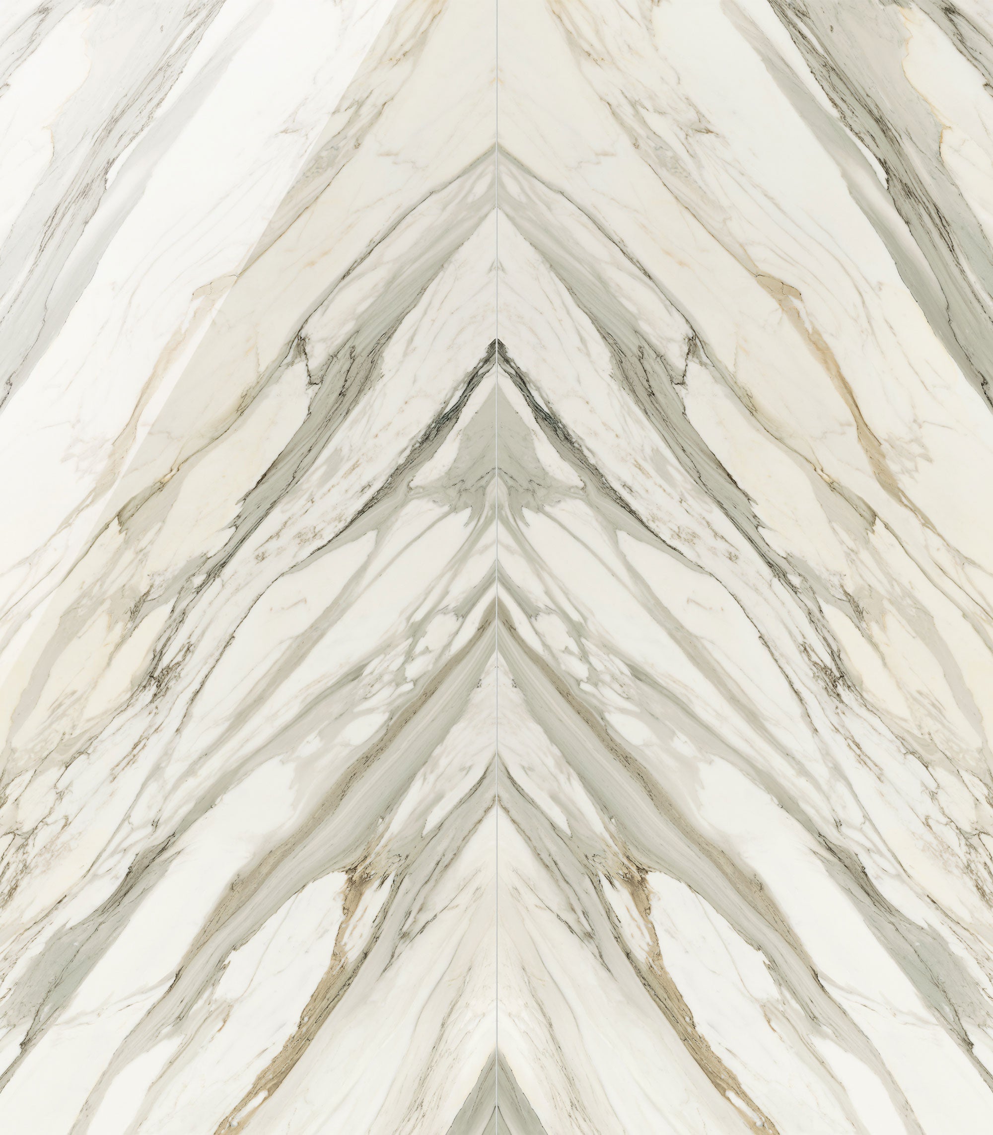 JEM 48x110 Polished Porcelain Tile in Aria Gold Bookmatch A