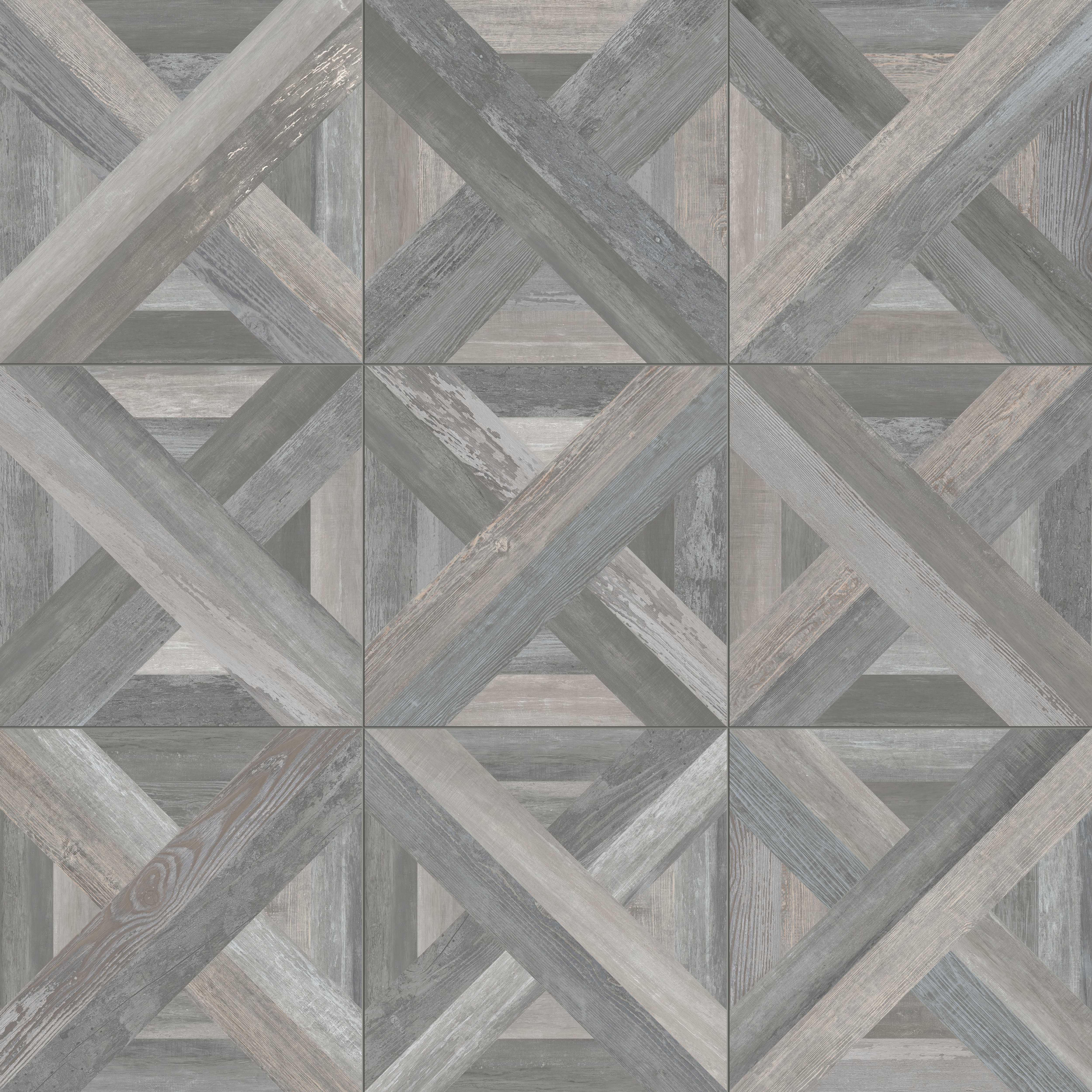 Loft 24x24 Matte Porcelain Tile in Smoke