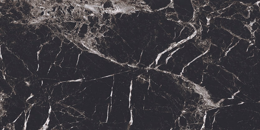 Marbles 12x24 Matte Porcelain Tile in Marmo Nero