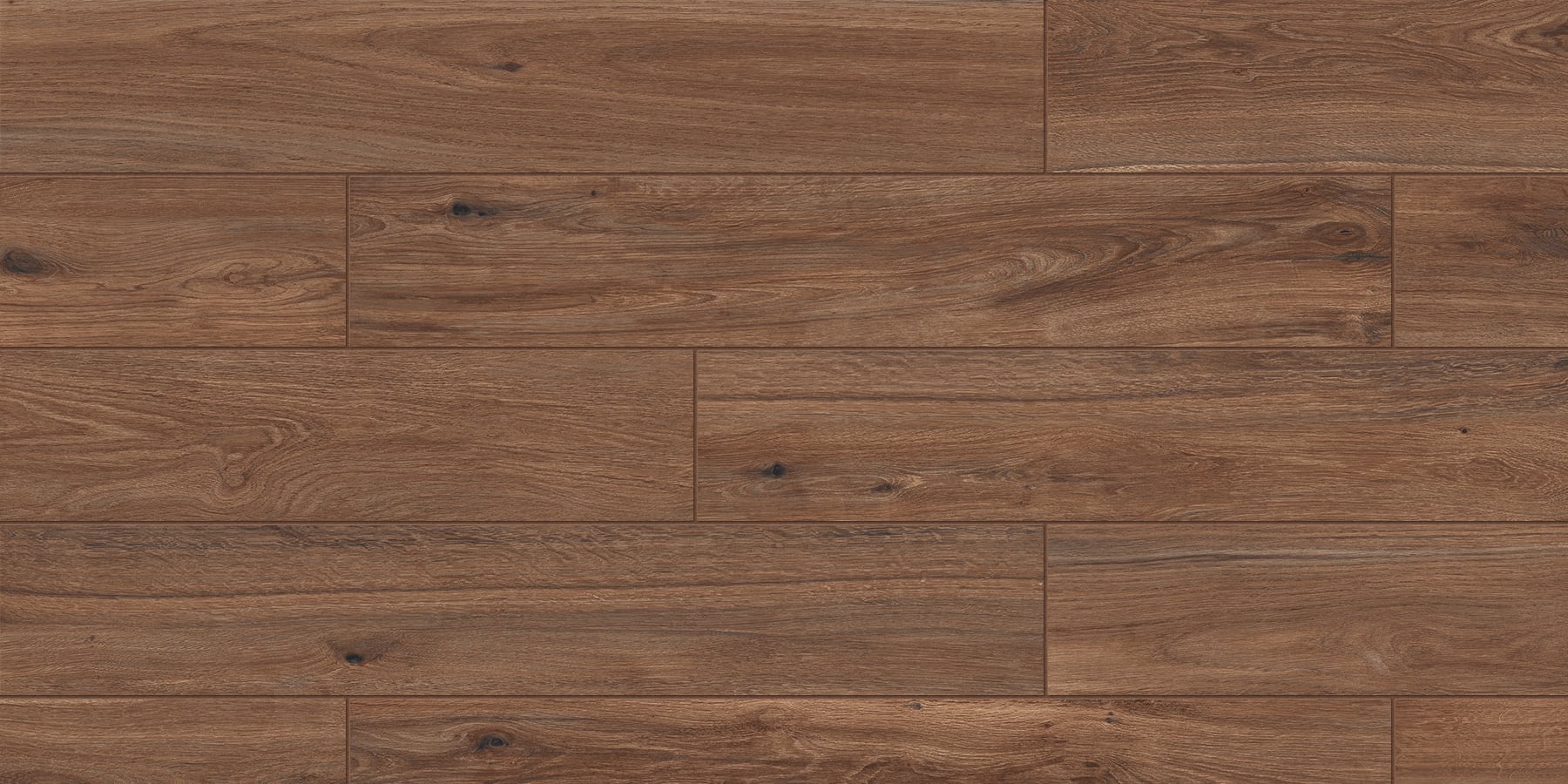 Native 8x48 Matte Porcelain Tile in Teak