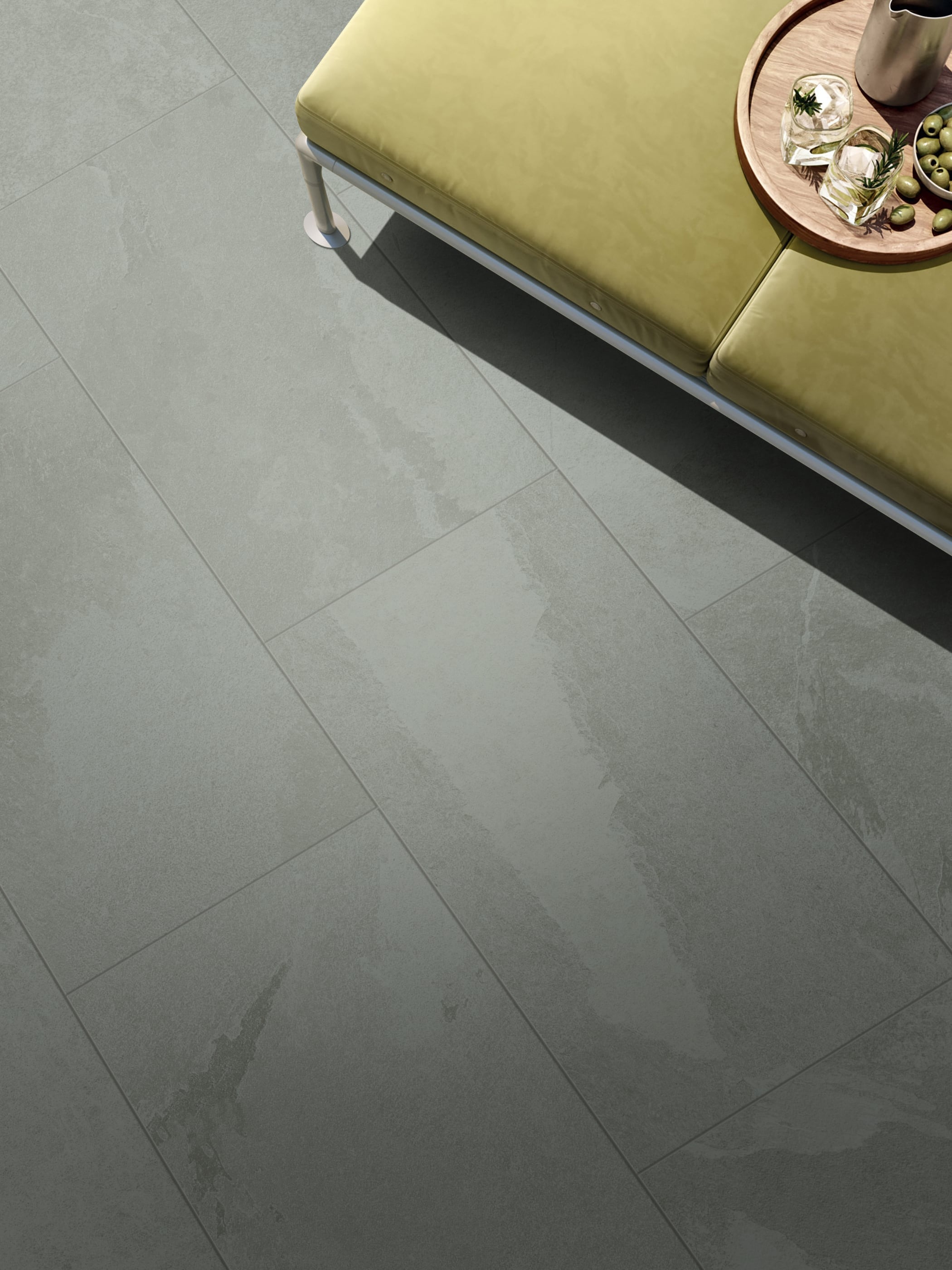 Net-Zero 12x24 Matte Porcelain Tile in Ardesia