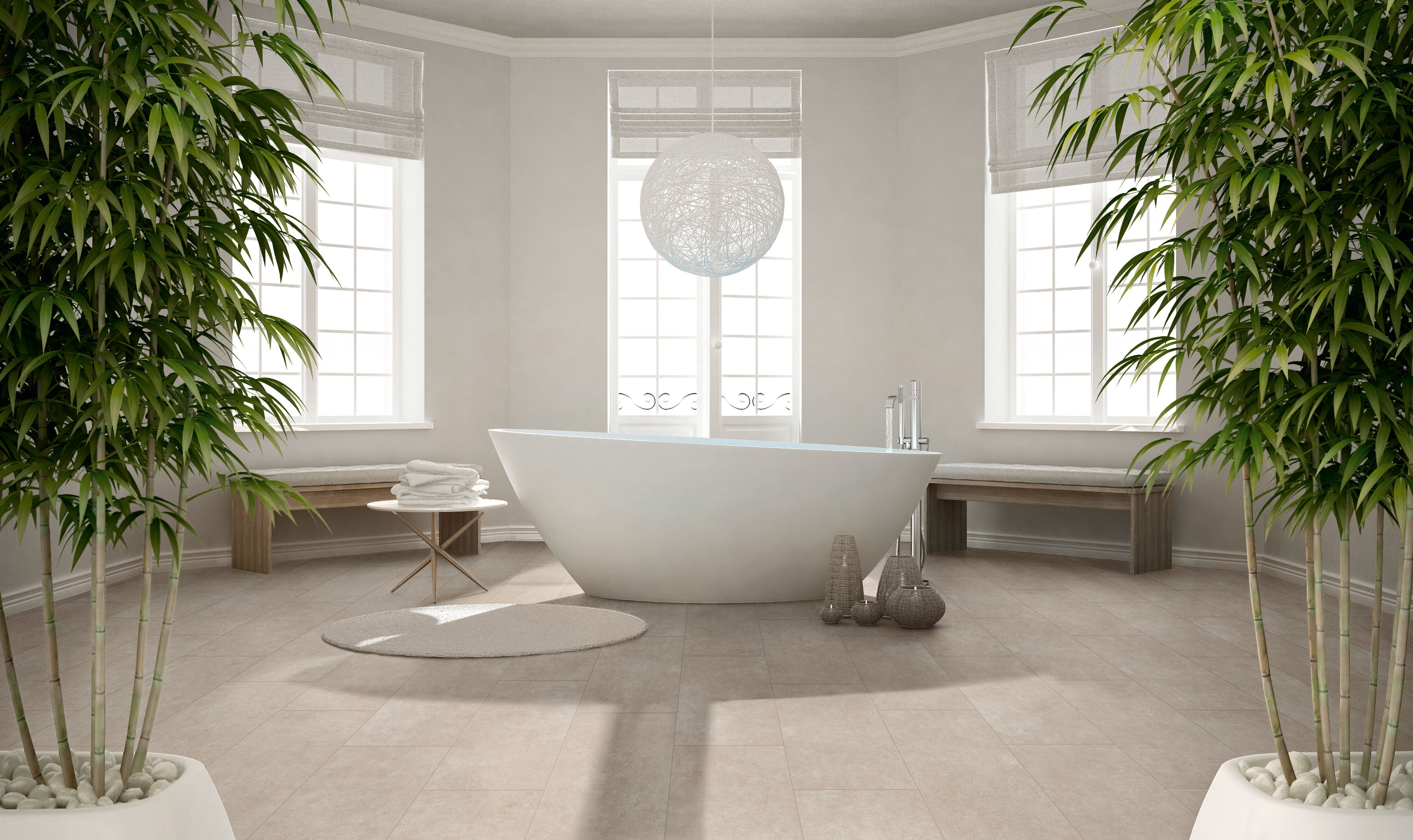 Plaster 2.0 12x24 Matte Porcelain Tile in Sand