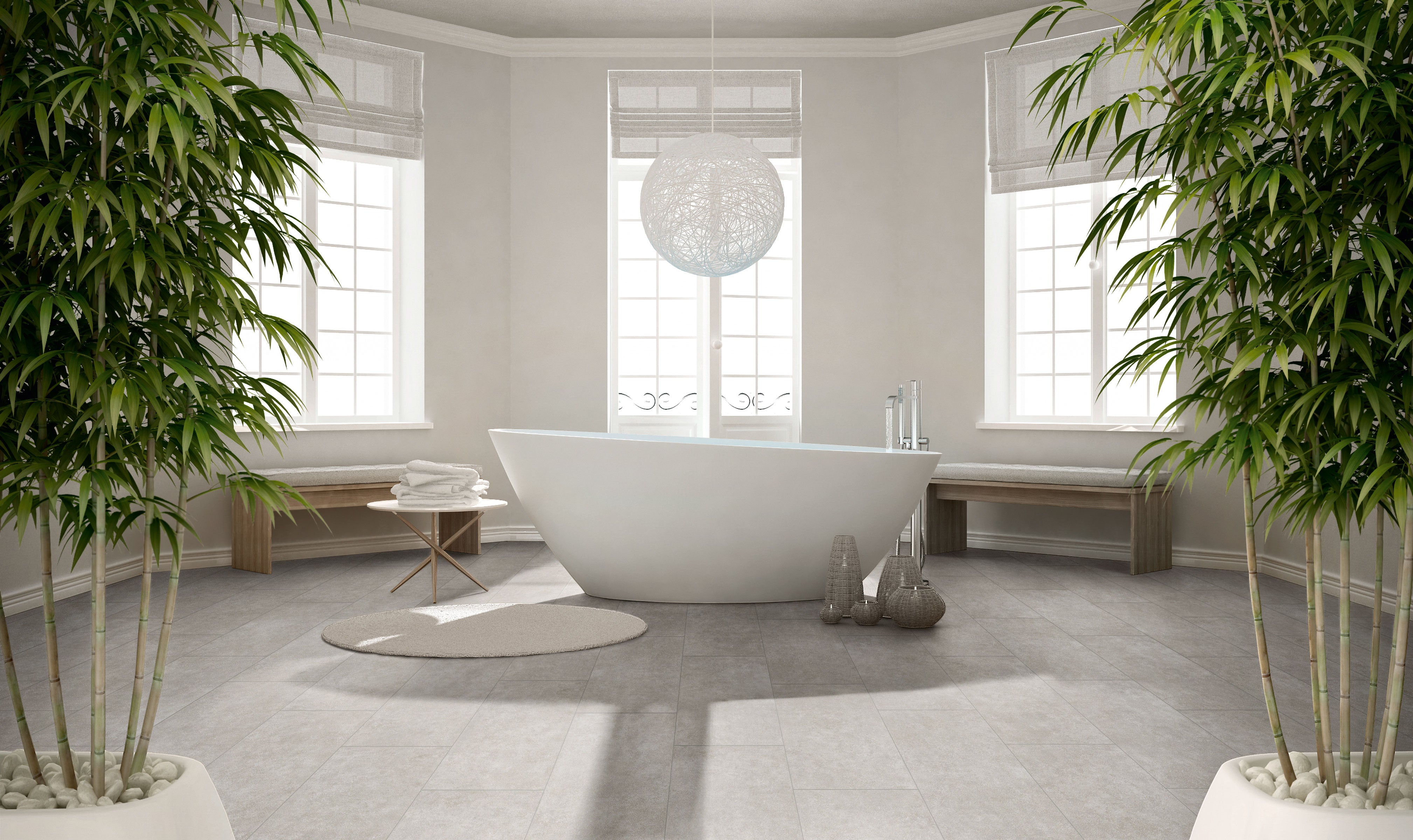 Plaster 2.0 12x24 Matte Porcelain Tile in Silver Grey