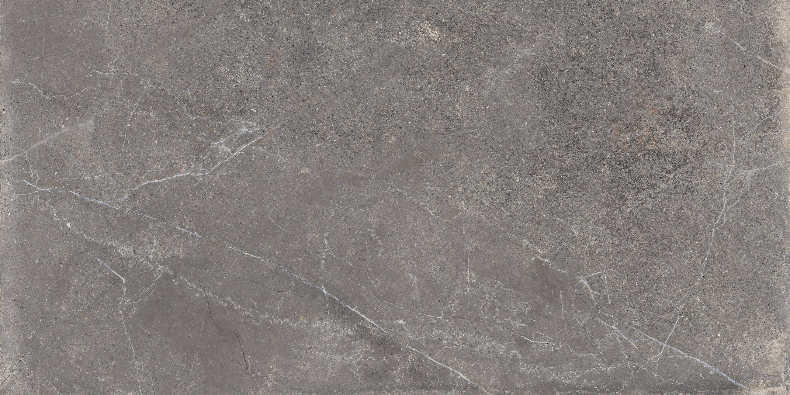 Rustic Stone 12x24 Matte Porcelain Tile in Charcoal