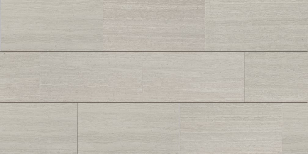 Stratos 12x24 Matte Porcelain Tile in Silver