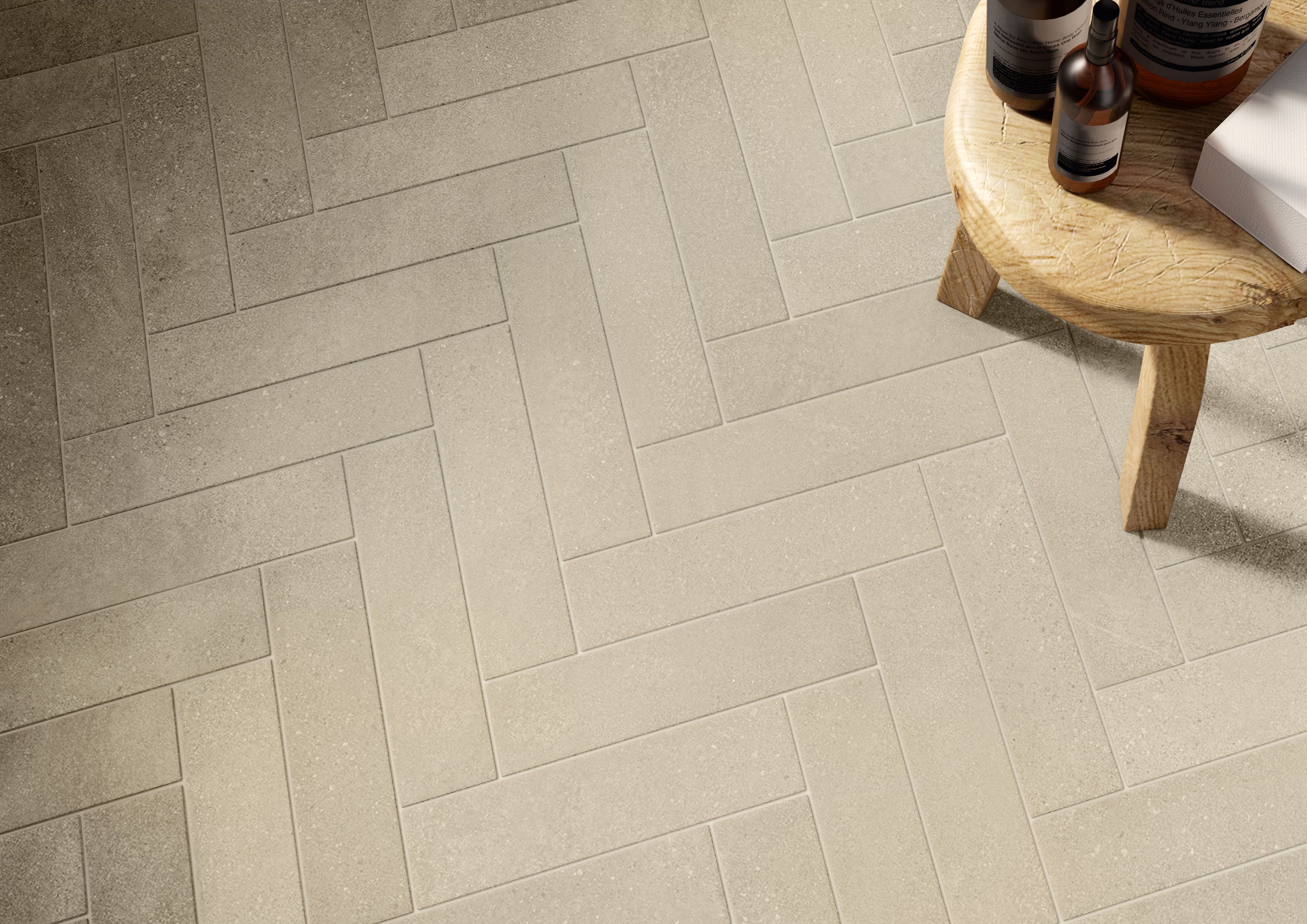 Tycoon 3x12 Matte Porcelain Tile in Buff