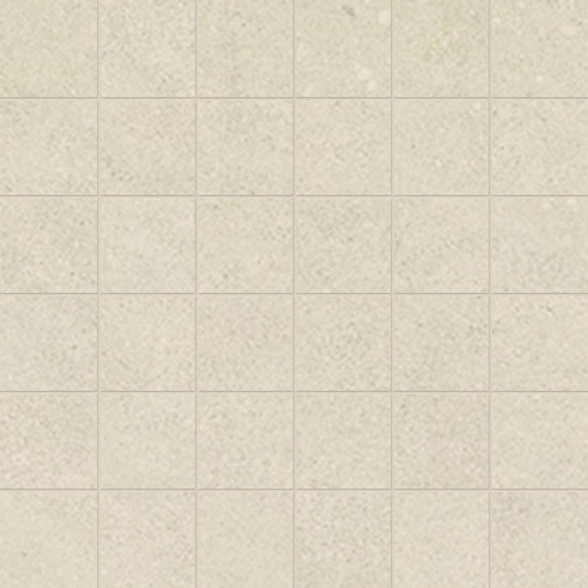 Tycoon 2x2 Matte Porcelain Mesh Mosaic Tile in Polar