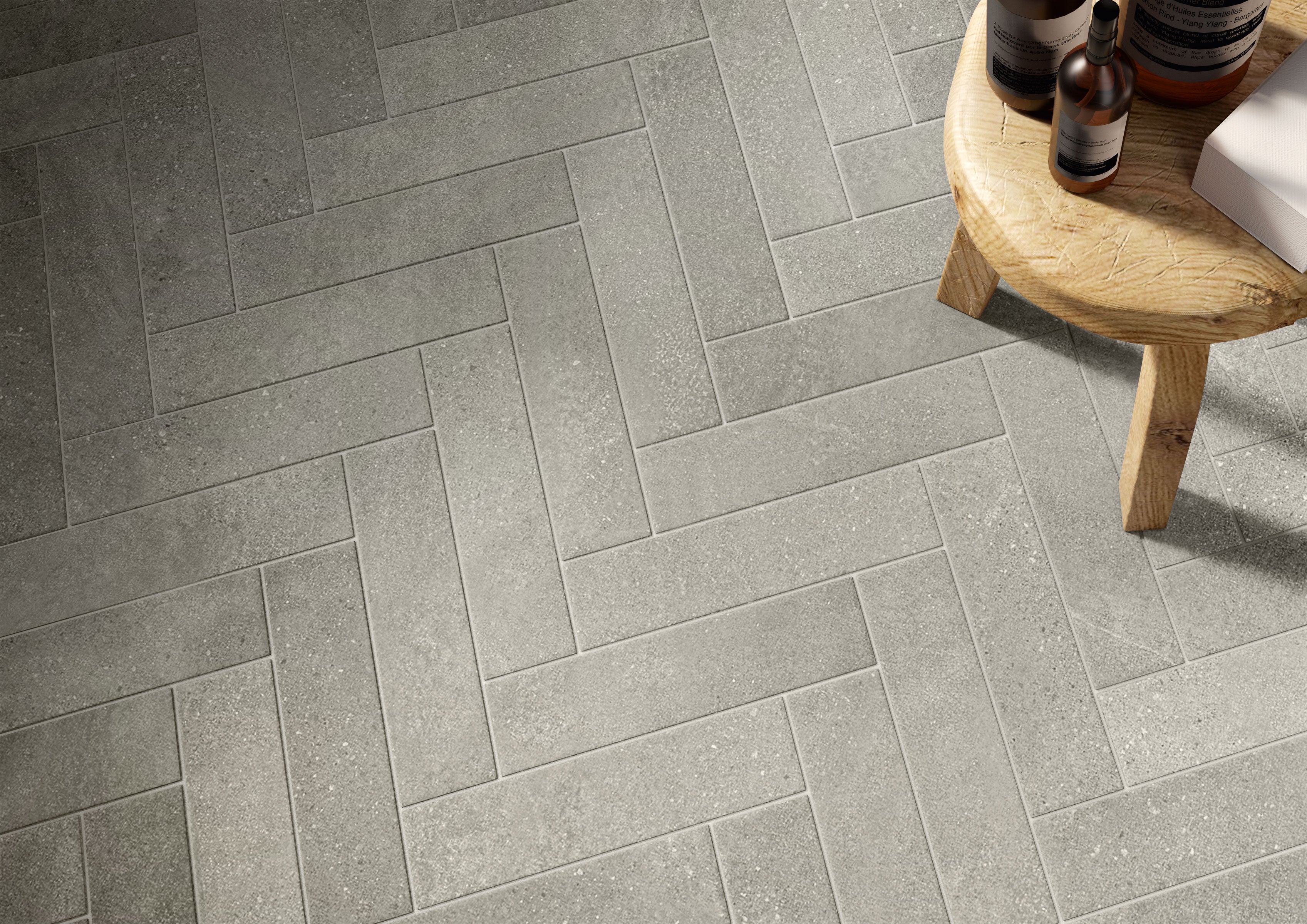 Tycoon 3x12 Matte Porcelain Tile in Smoke