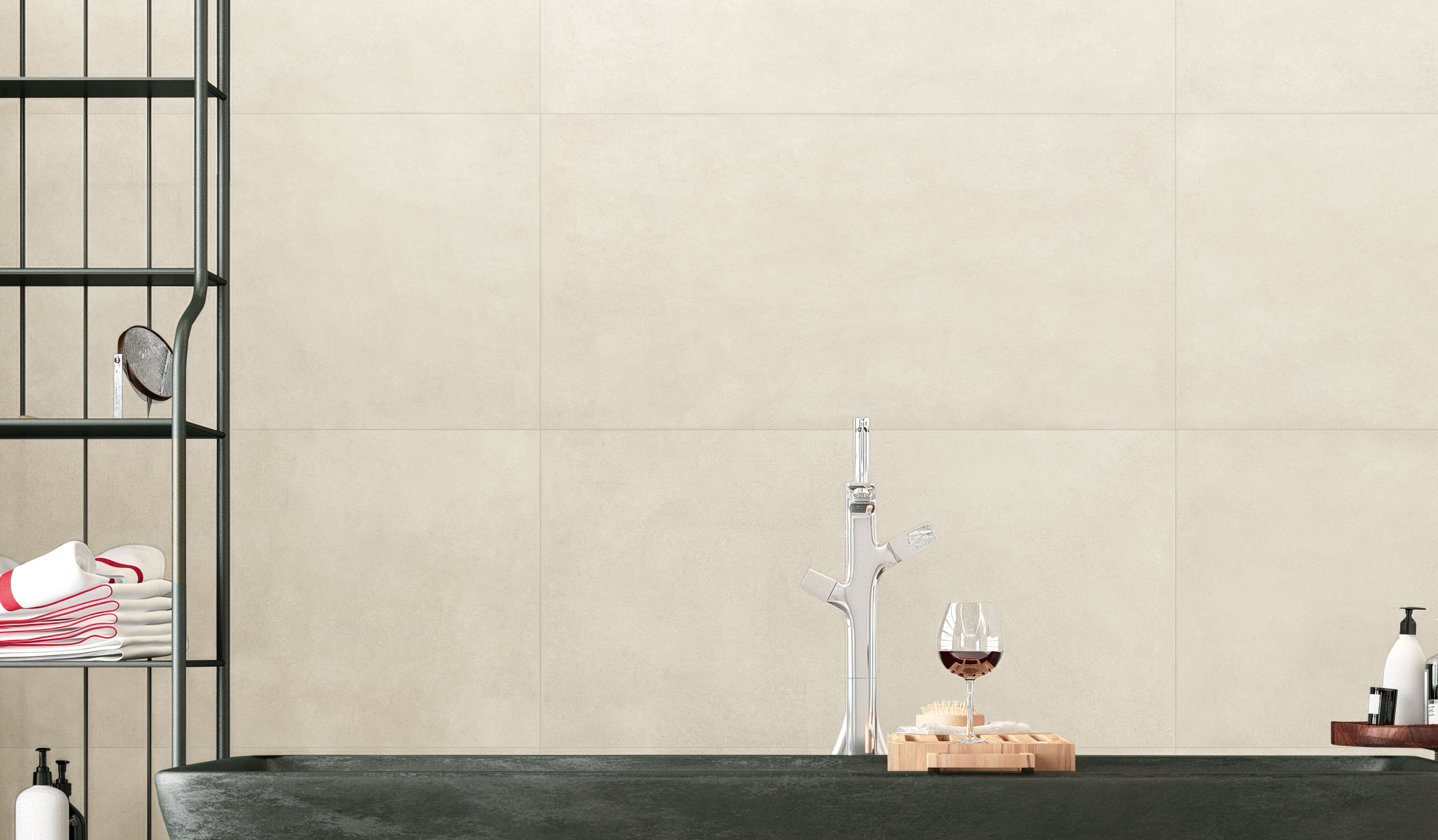 Urban Living 24x48 Matte Porcelain Tile in Tan