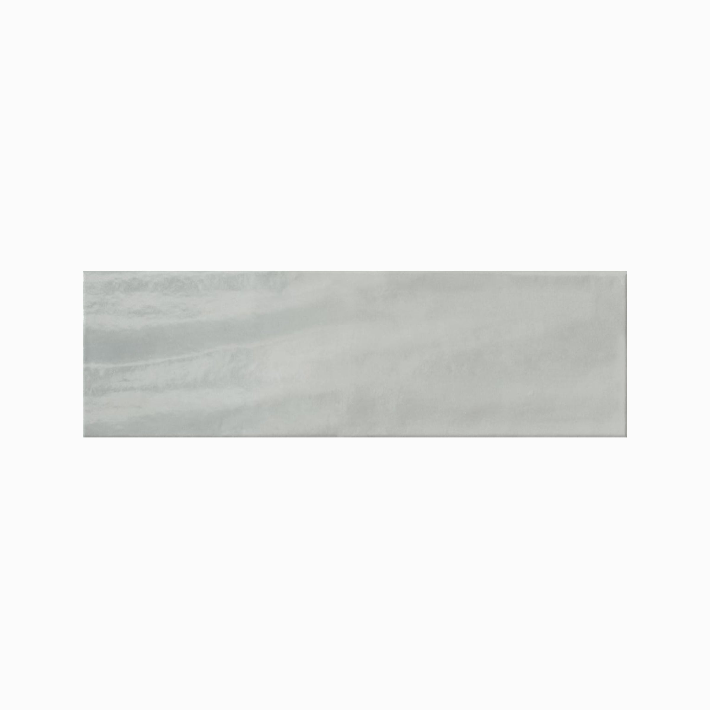 Urban Living 6x24 Glossy Porcelain Bullnose Tile in Dew