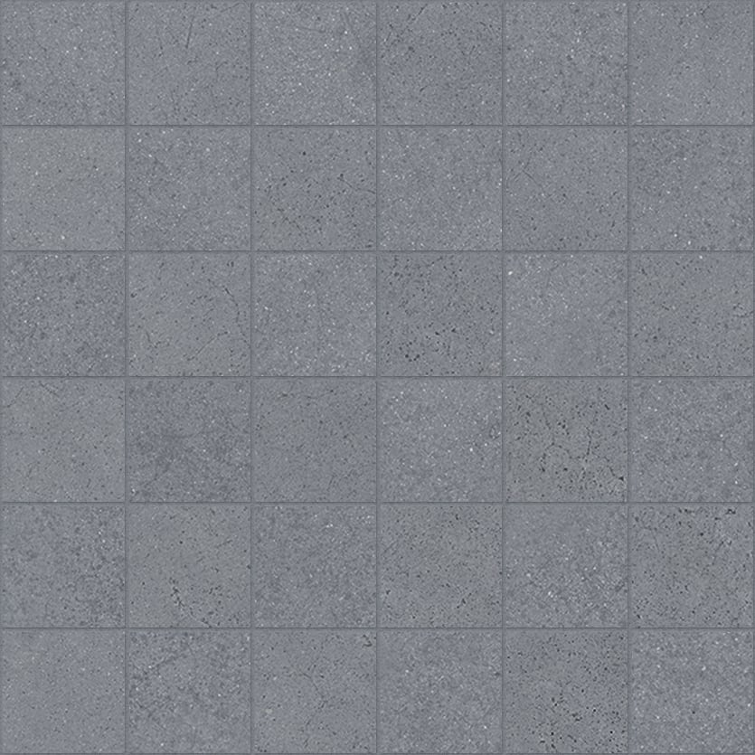 Urban Living 2x2 Matte Porcelain Mesh Mosaic Tile in Dust Blue