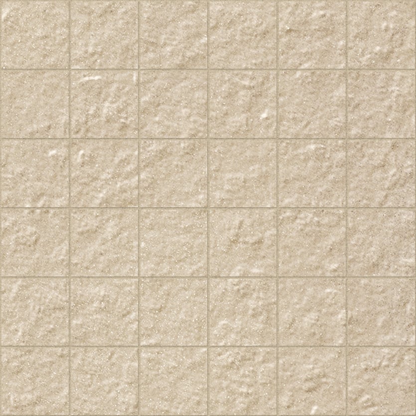 Urban Living 2x2 Raw Porcelain Mesh Mosaic Tile in Sand