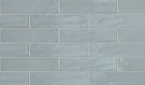 Urban Living 3x12 Glossy Porcelain Tile in Symphony Blue