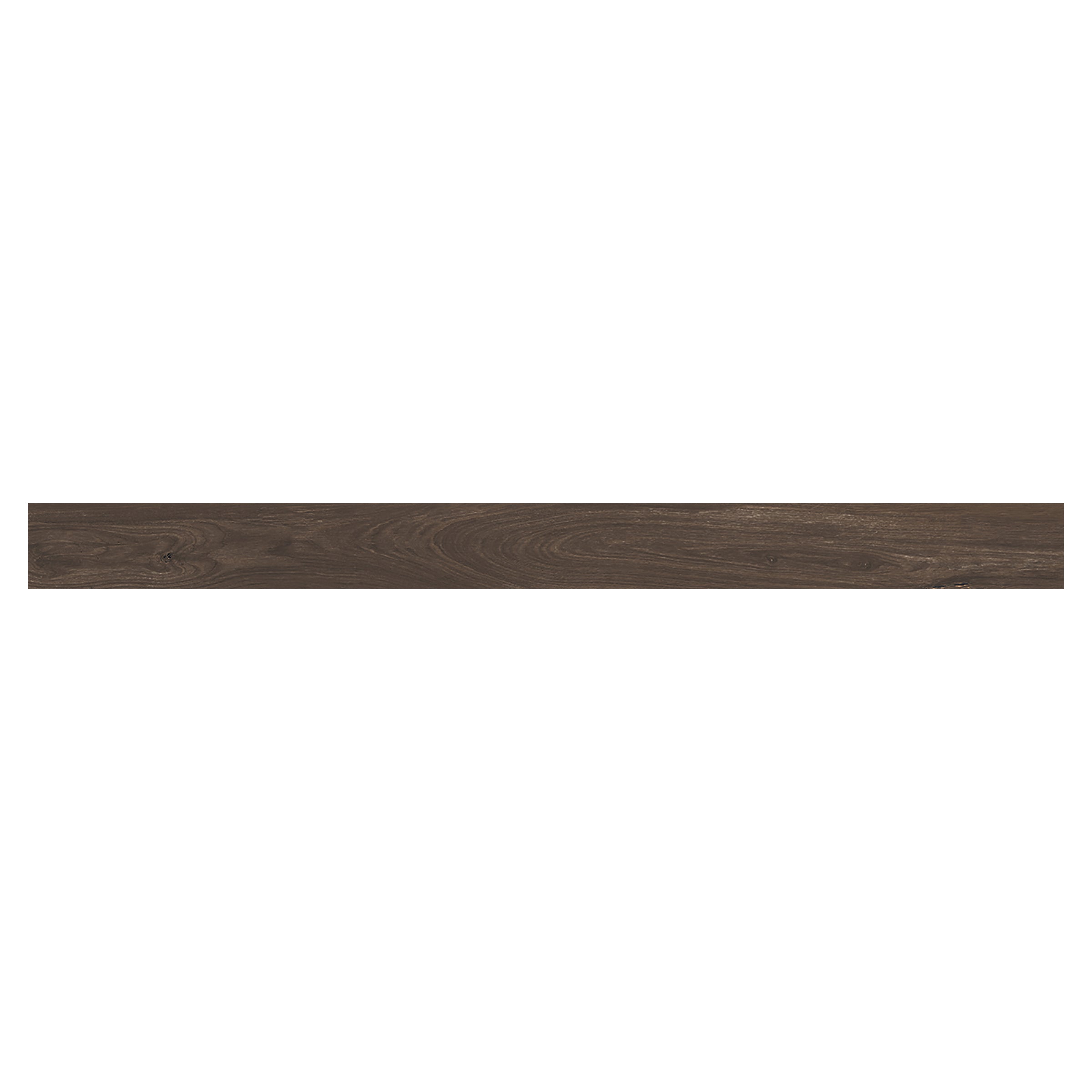 Mood Wood 3x36 Matte Porcelain Bullnose Tile in Brown