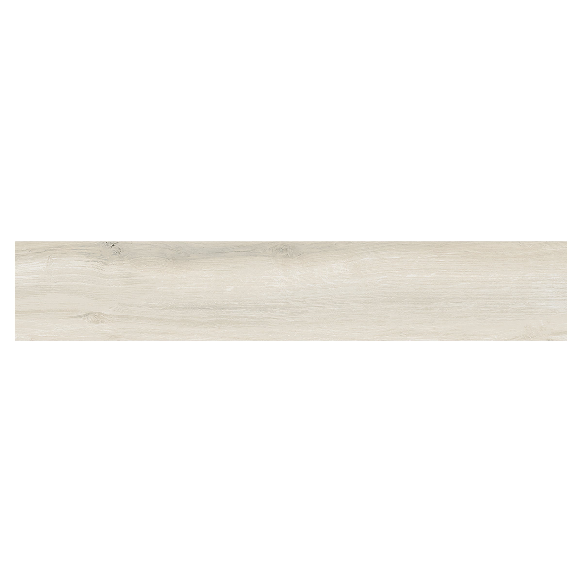 Mood Wood 8x48 Matte Porcelain Tile in White