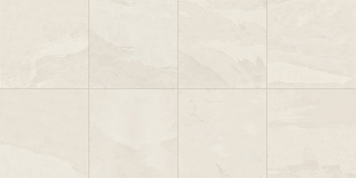 Net-Zero 32x32 Matte Porcelain Tile in Ivory