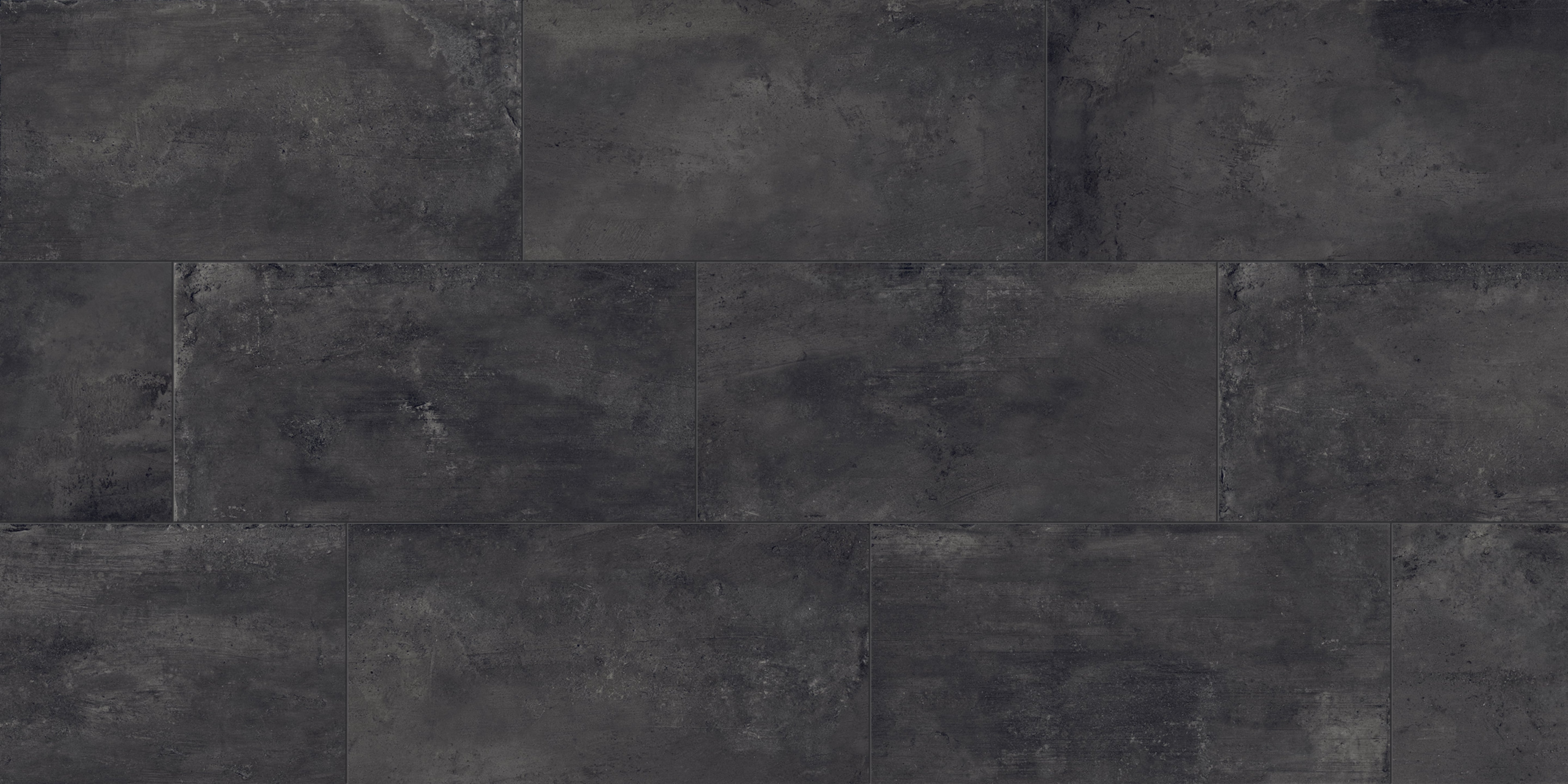 +One 12x24 Matte Porcelain Tile in Coal