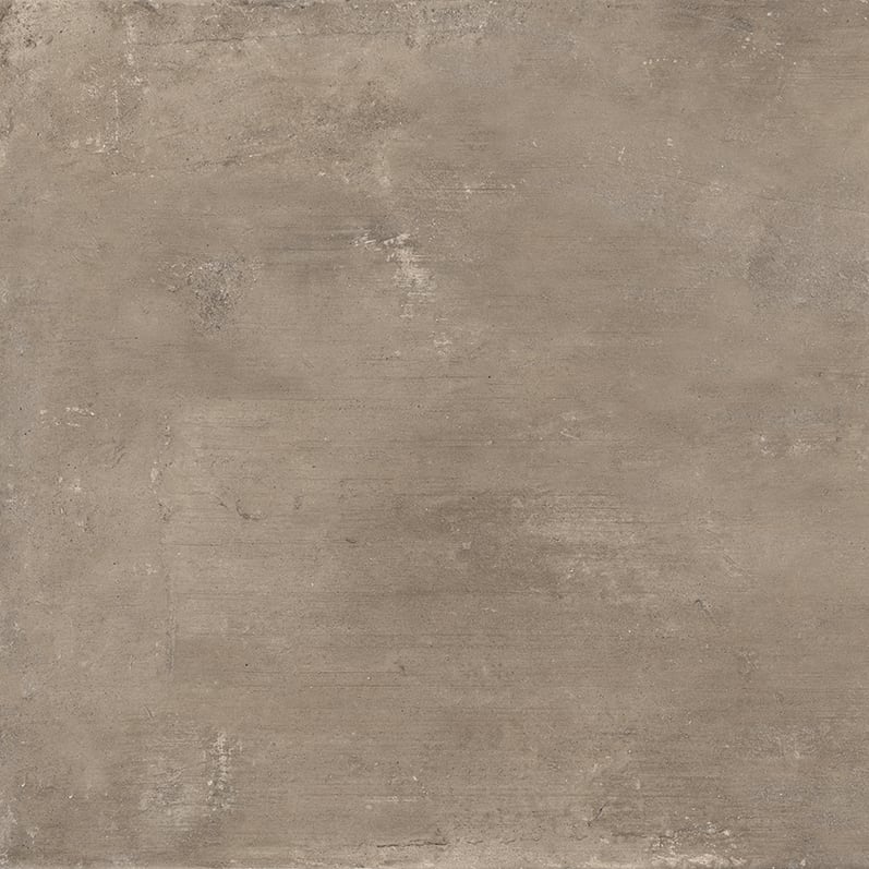 +One 24x24 Matte Porcelain Tile in Mud