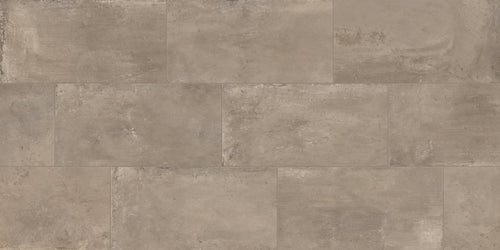 +One 12x24 Matte Porcelain Tile in Mud