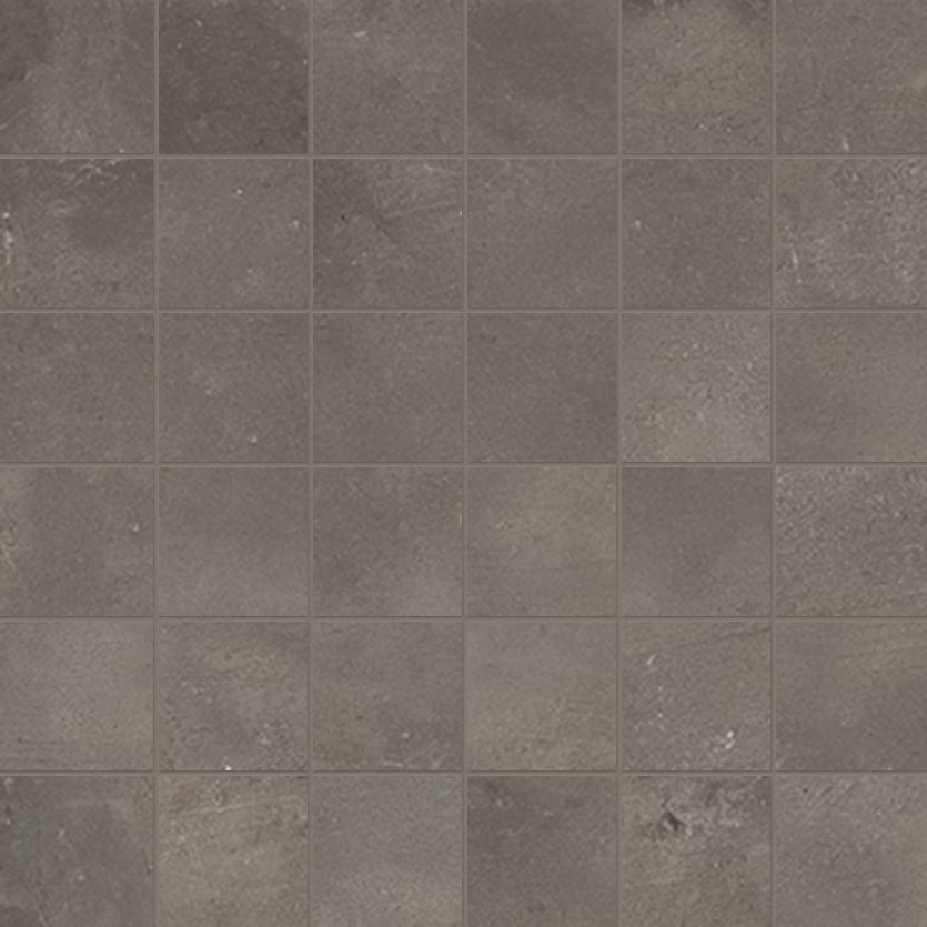 +One 2x2 Matte Porcelain Mesh Mosaic Tile in Plumb