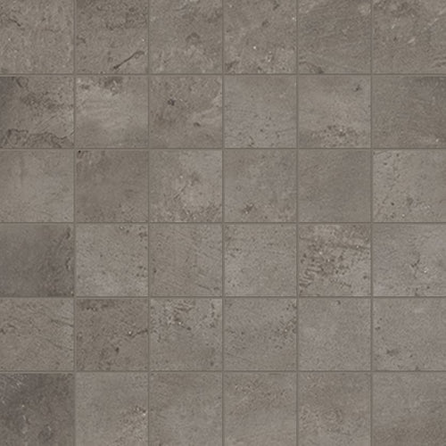 +One 2x2 Matte Porcelain Mesh Mosaic Tile in Plumb