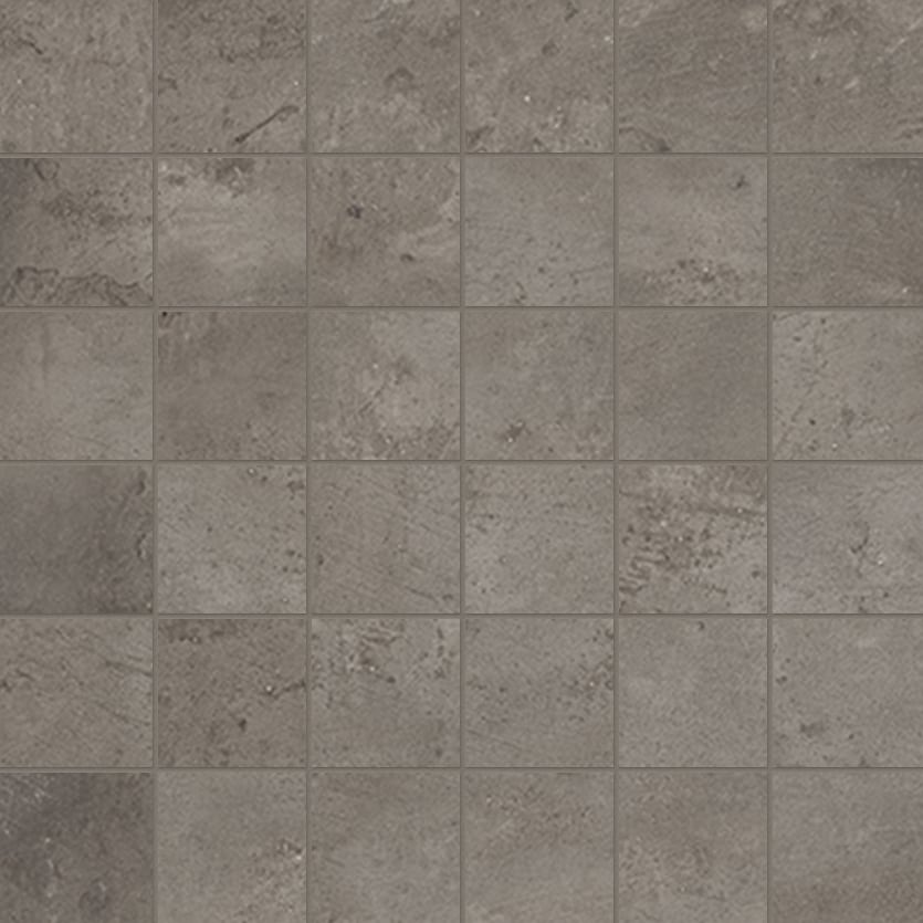 +One 2x2 Matte Porcelain Mesh Mosaic Tile in Plumb