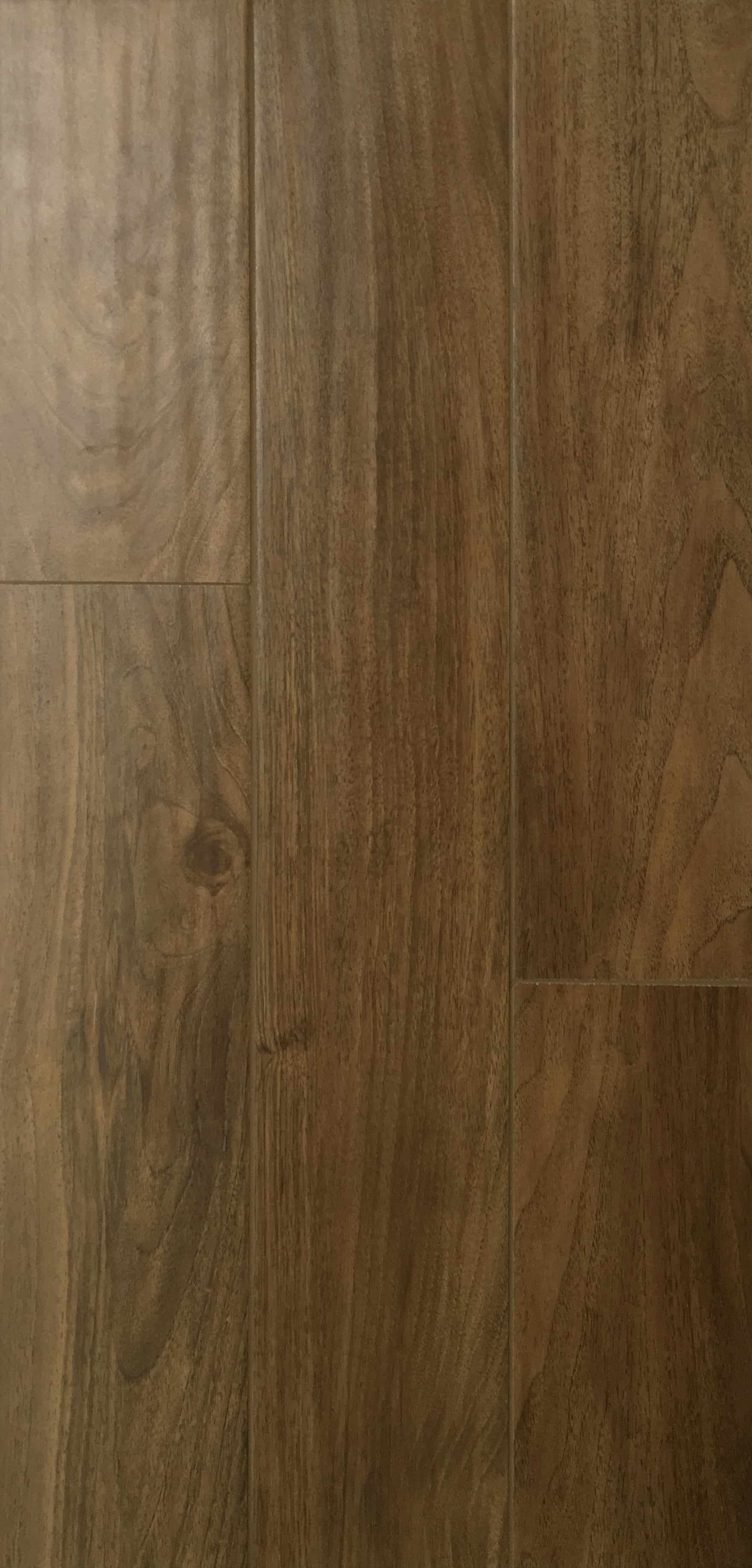 Riverwood 6x36 Matte Porcelain Tile in Gunstock