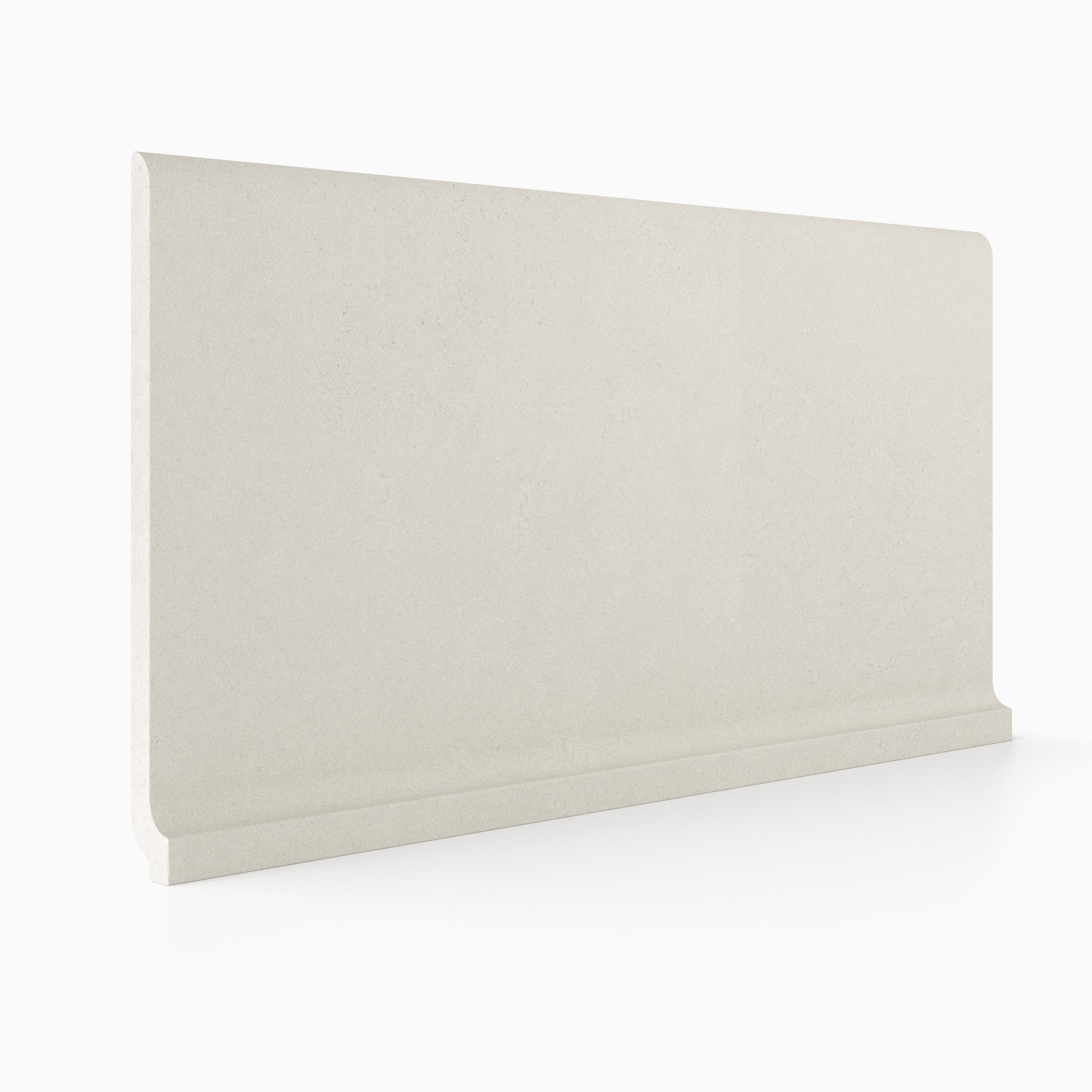 Urban Living 6x12 Matte Porcelain Cove Base Tile in Pearl